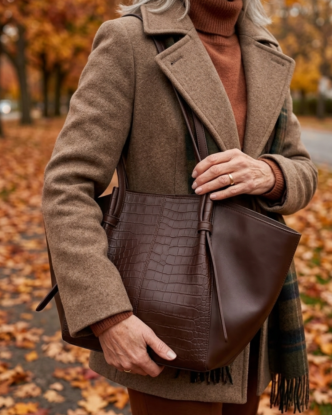 Bolso Cocodrilo Élan