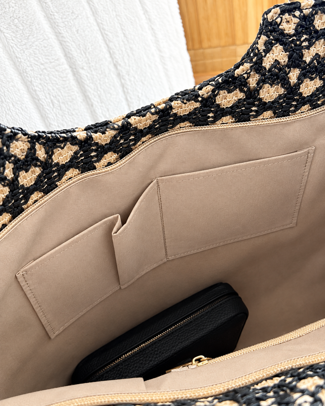 Bolso Riviera Wood