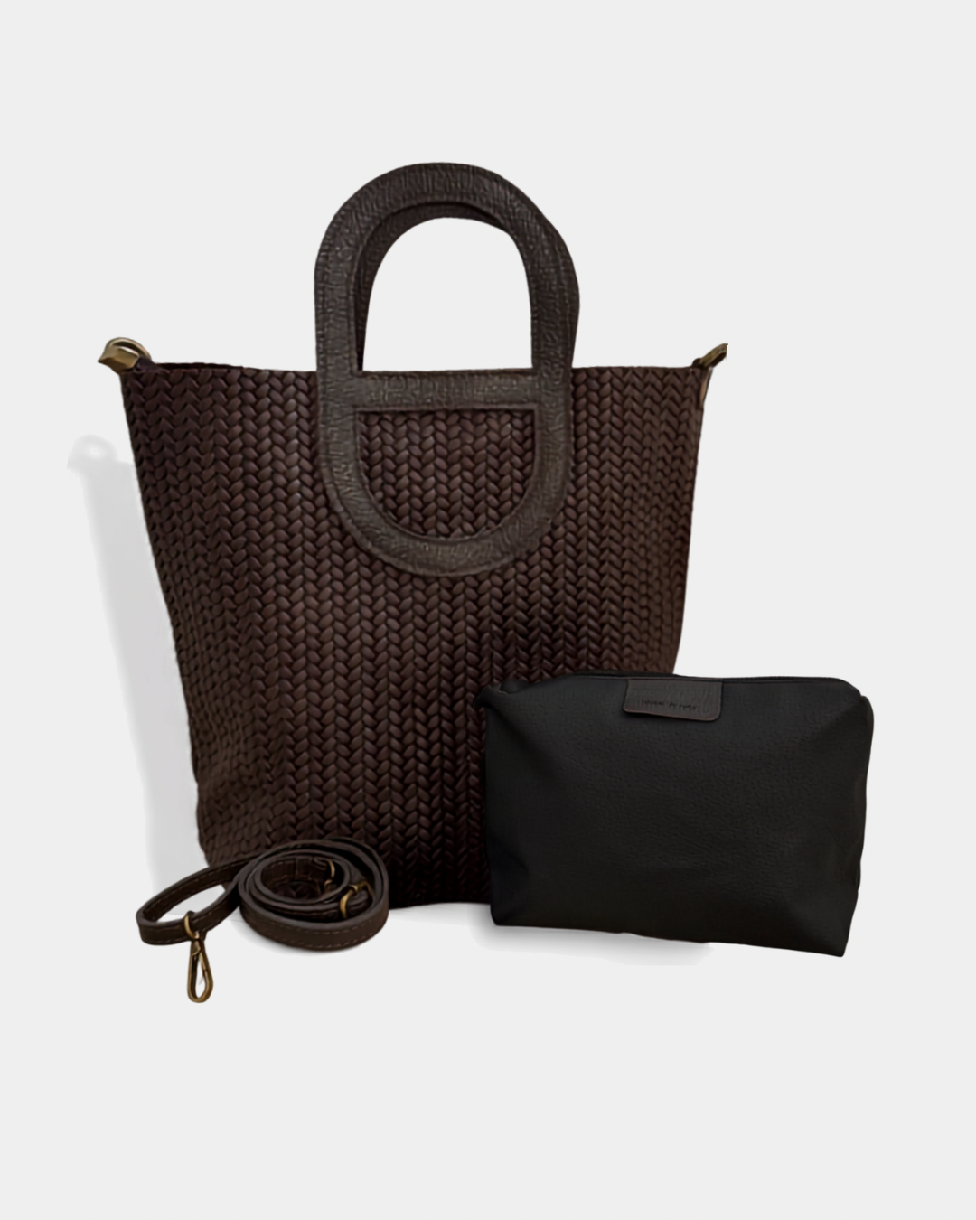 Bolso Cubo Trenzado