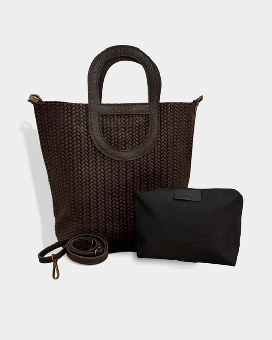 Bolso Cubo Trenzado