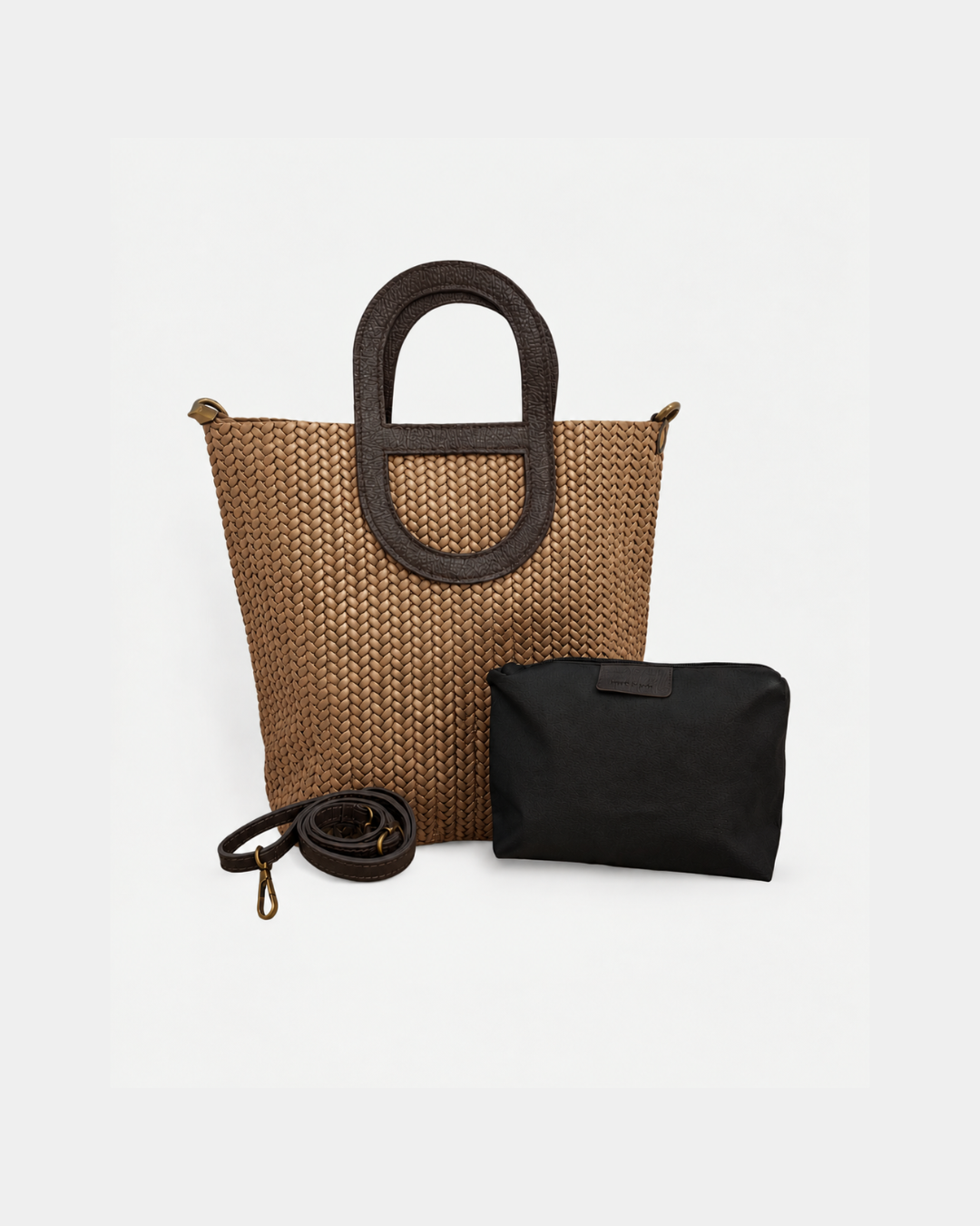 Bolso Cubo Trenzado