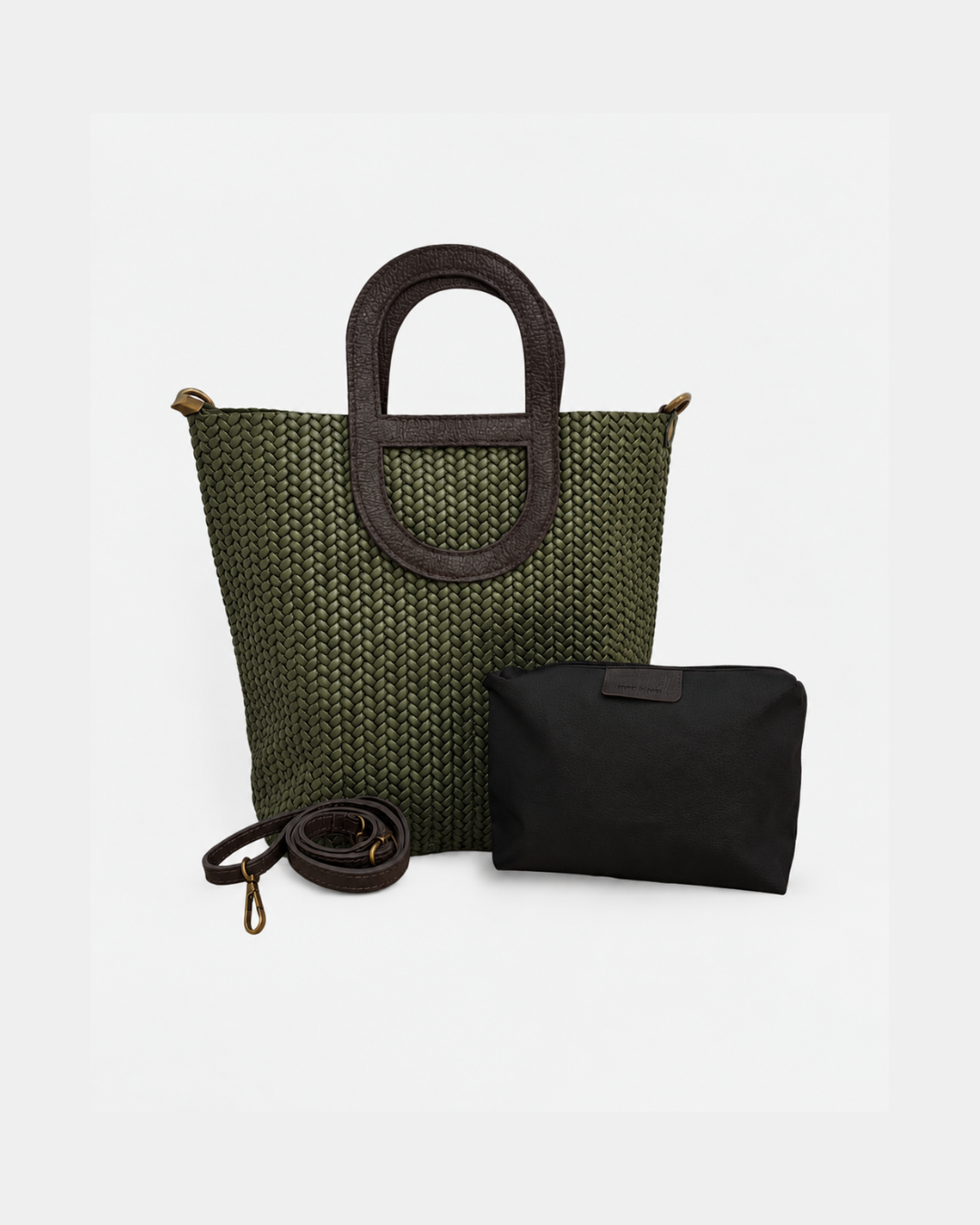 Bolso Cubo Trenzado